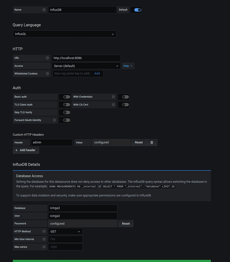 Graphing with Grafana and InfluxDB - Icinga Director - Icinga Community