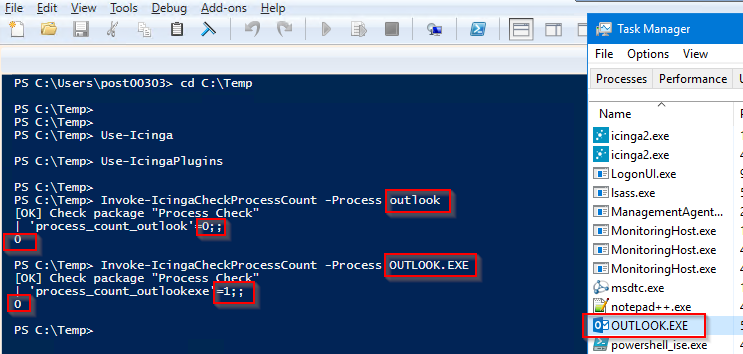 powershell monitor process